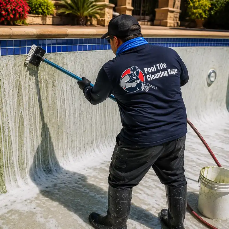 Pool acid washing